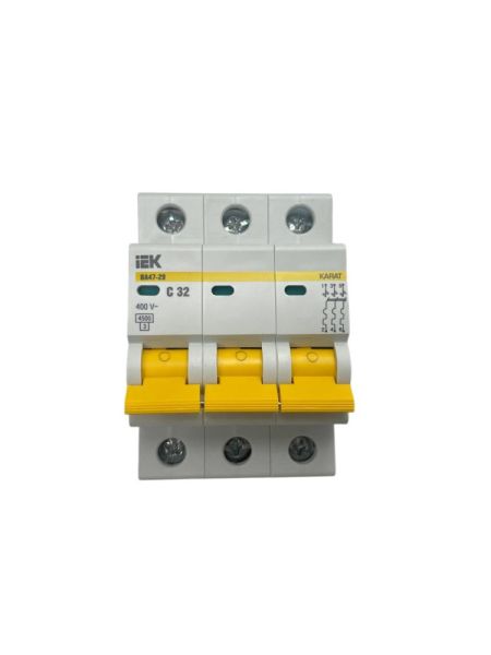 Автомат.выключ. 3Р 32 А IEK (4) С,4.5 кА