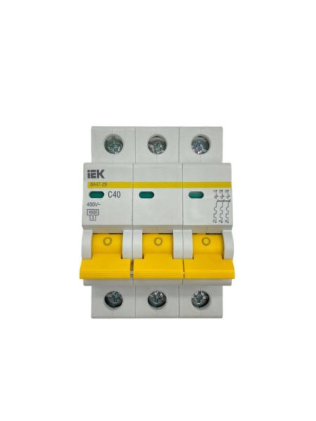 Автомат.выключ. 3Р 40 А IEK (4) С,4.5 кА