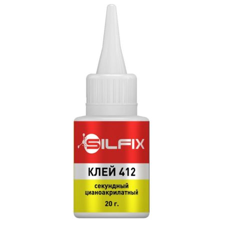 Клей SILFIX цианоакрилатный 606 тюбик 20 гр. (20/200)