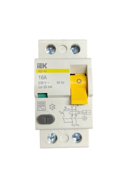 УЗО IEK 2Р 16 А (5) 30 мА