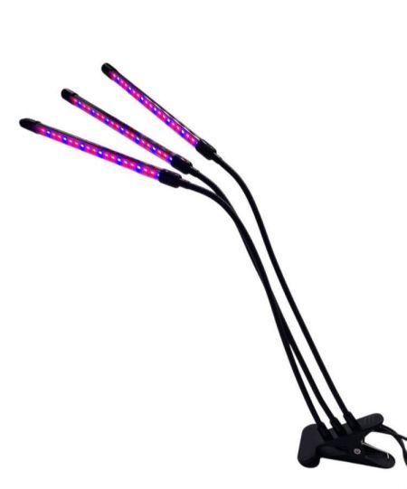 Светильник на прищепке на 3 LED модуль с тайм.и управл. Фито(1/20)